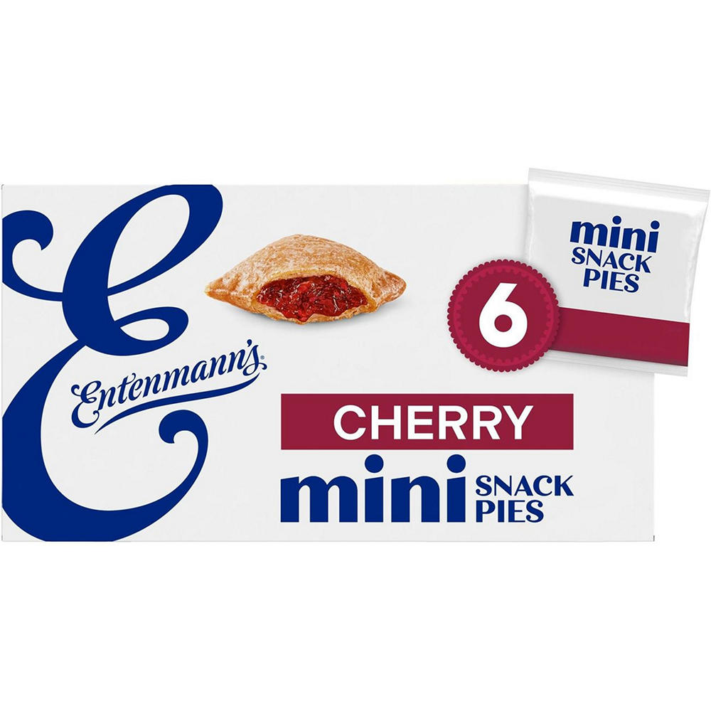Entenmann's Cherry Mini Snack Pies, 6 ct