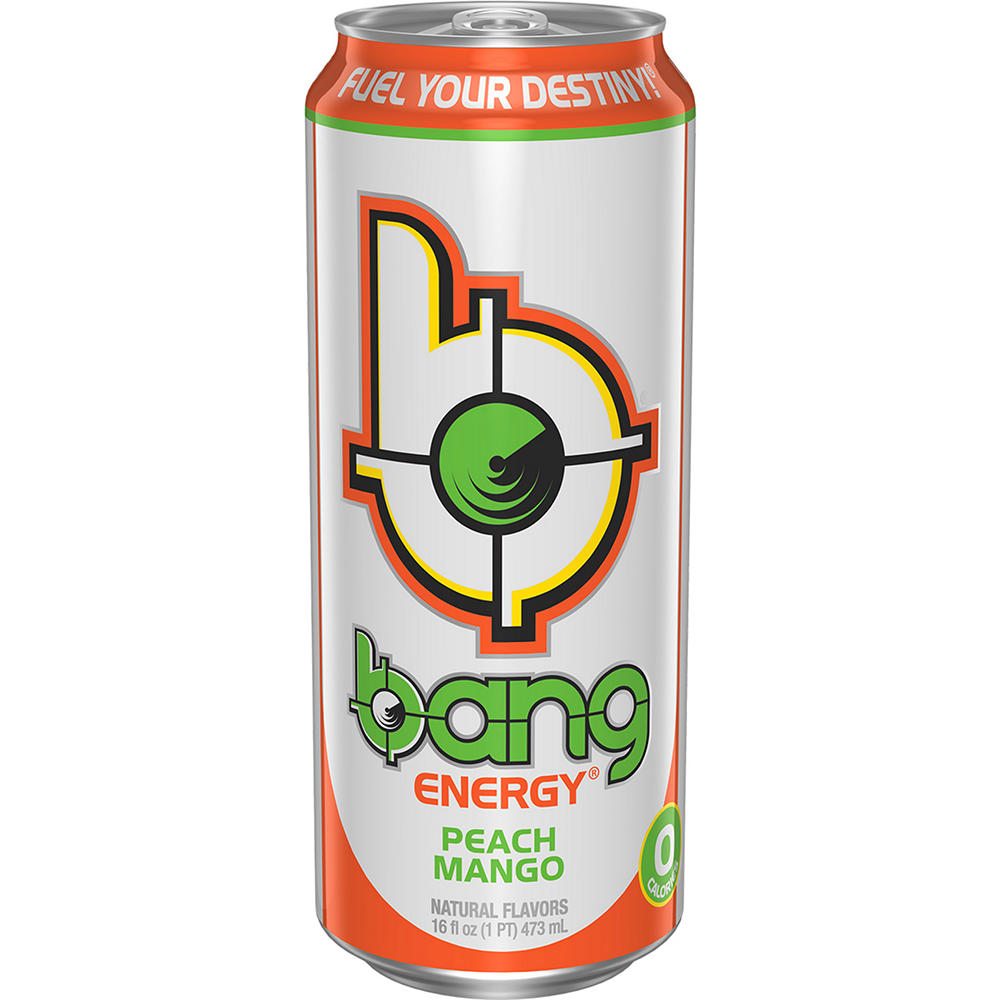 Bang Energy Peach Mango, 16 oz