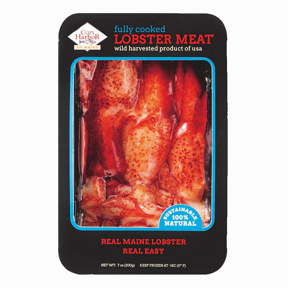 Cozy Harbor of Maine Frozen Fully Cooked Lobster Meat, 7 oz