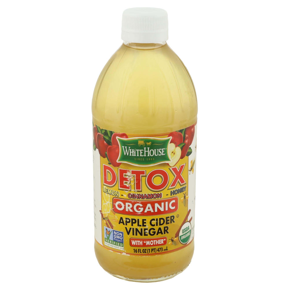 White House Detox Apple Cider Vinegar, 16 oz