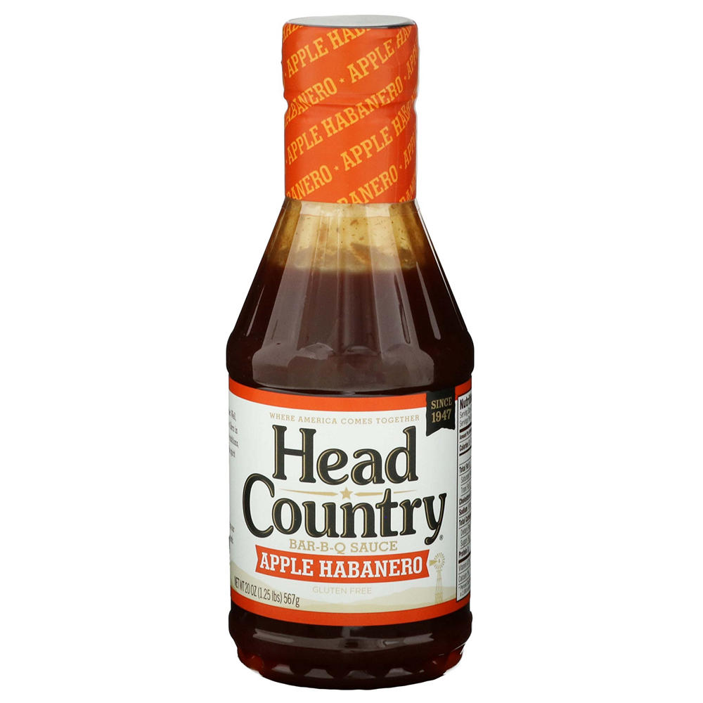 Head Country Apple Habanero Bar-B-Q Sauce, 20 oz