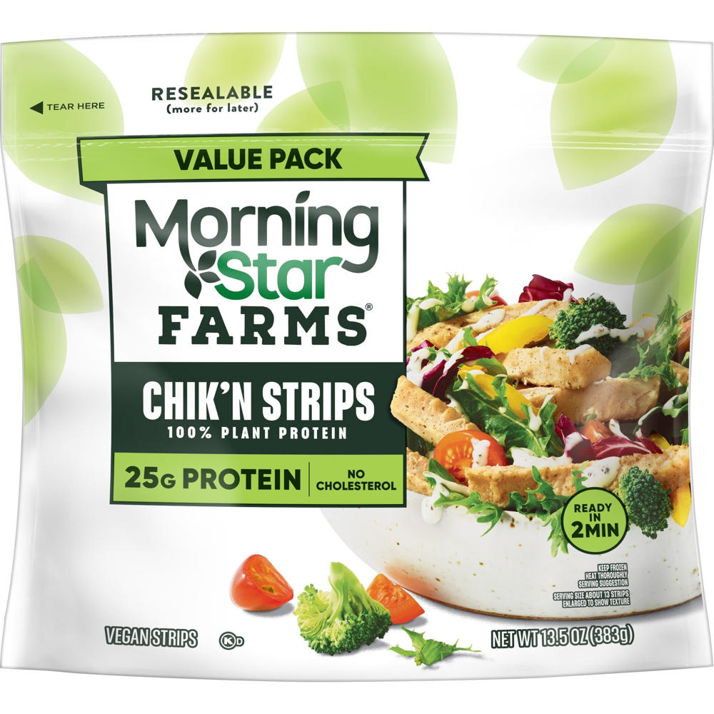 MorningStar Farms Meal Starters Original Chik'n Strips, 13.5 oz