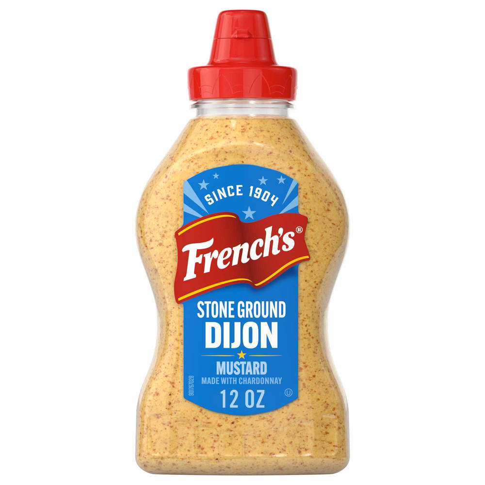 French's Stone Ground Dijon Mustard, 12 oz