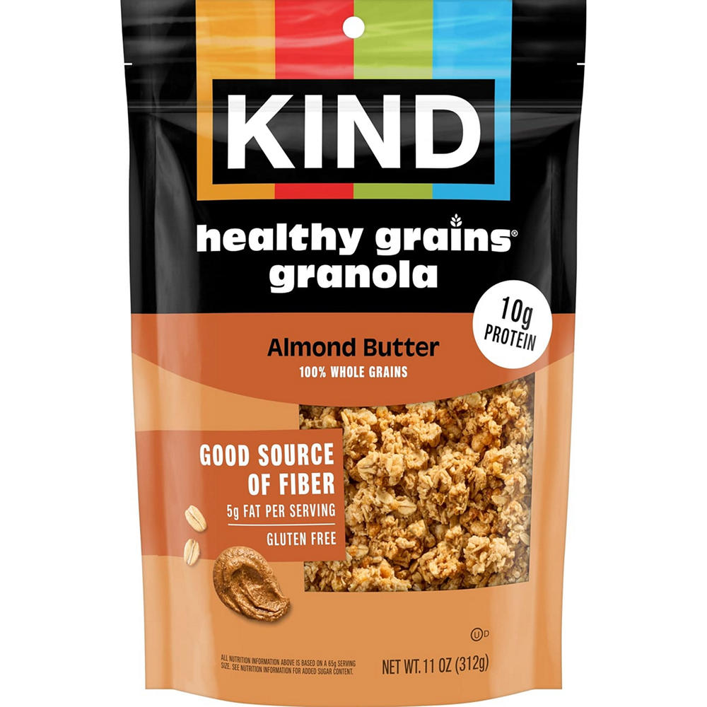 Kind Healthy Grains 10g Protein Granola - Almond Butter Clusters, 11 oz
