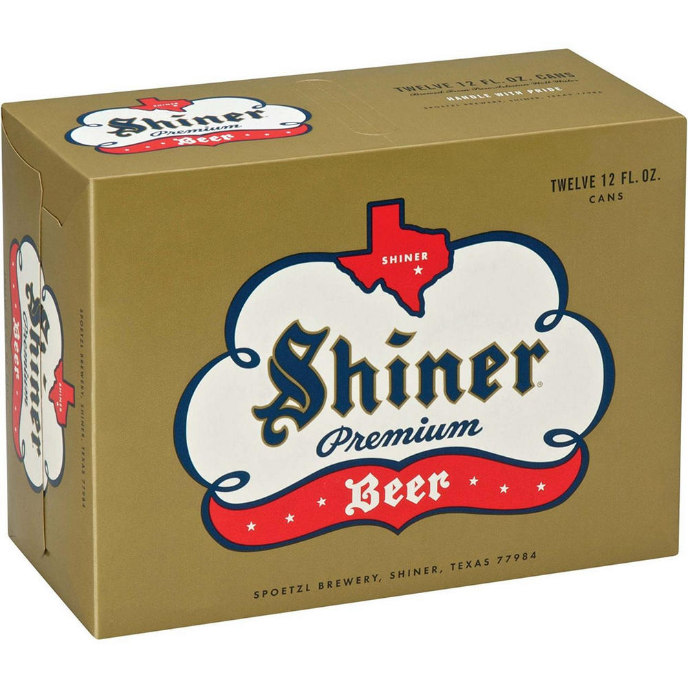 Shiner Craft Beer Premium 12 pk Cans, 12 oz