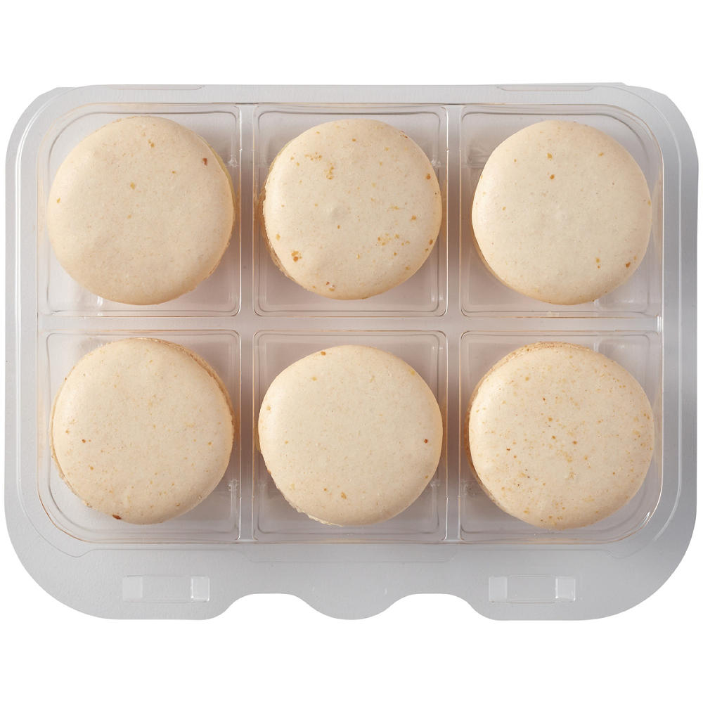 H-E-B Bakery Almond Macaron Cookies, 6 ct