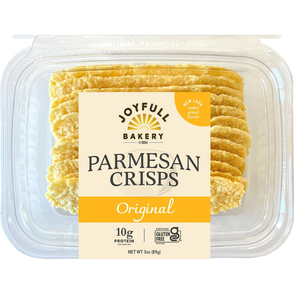 Joyfull Bakery Parmesan Crisps - Original, 3 oz