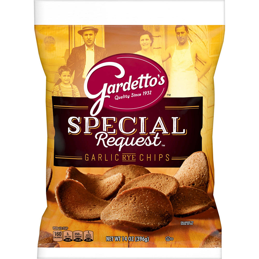 Gardetto's Special Request Garlic Rye Chips, 14 oz