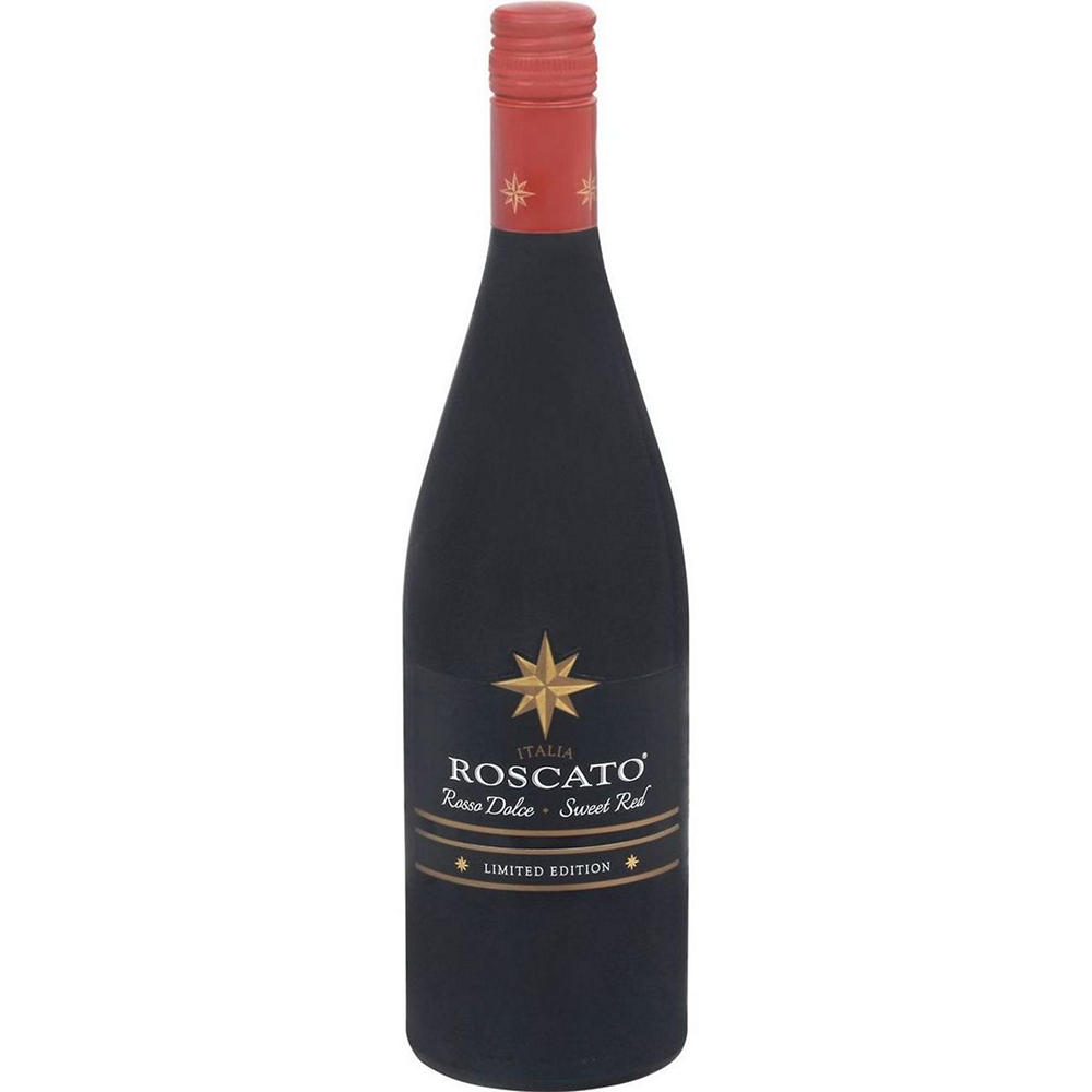 Roscato Rosso Dolce Sweet Red Italy Wine, 750 mL