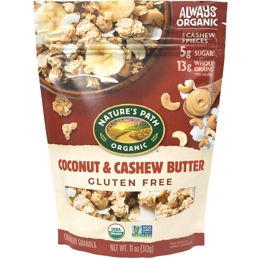 Nature's Path Organic Granola - Coconut & Cashew Butter, 11 oz