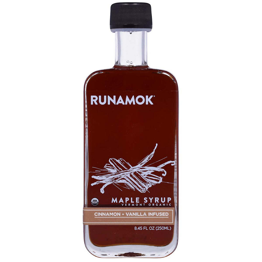 Runamok Cinnamon + Vanilla Infused Maple Syrup, 8.45 oz