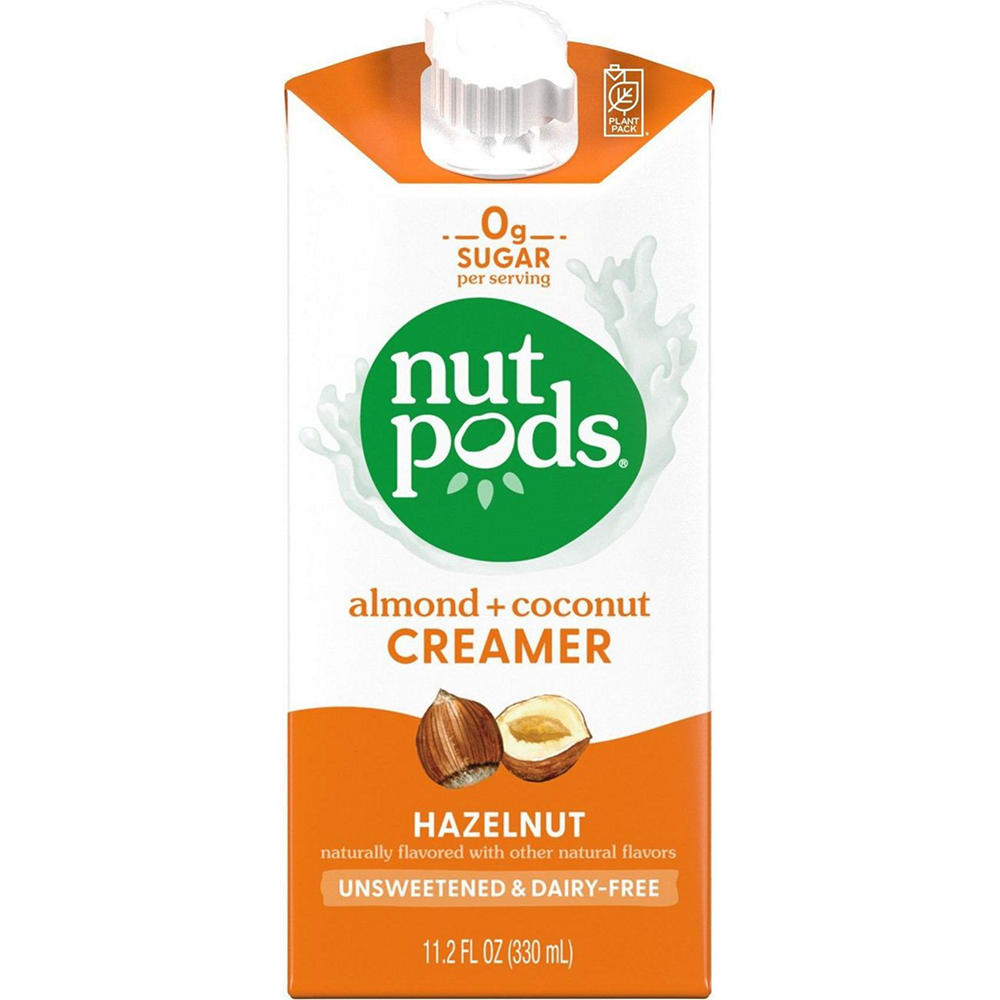 Nutpods Hazelnut Dairy Free Liquid Coffee Creamer, 11.2 oz