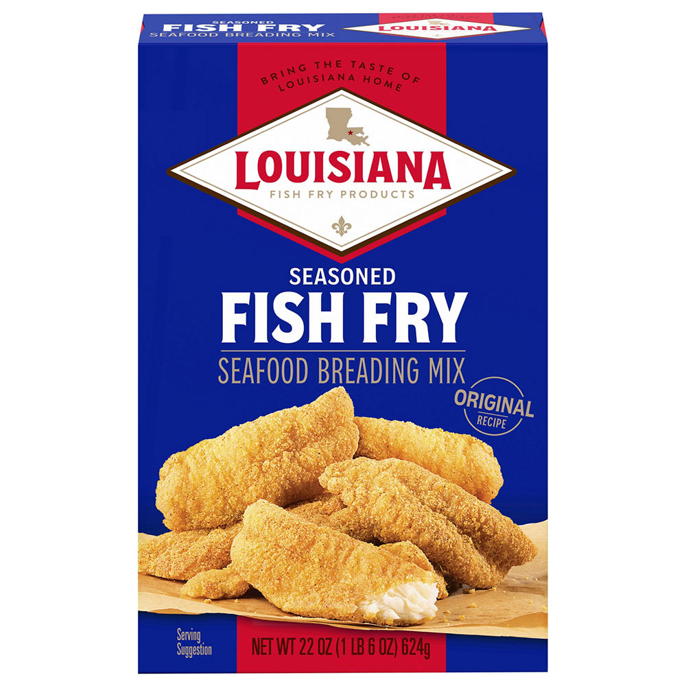 Louisiana Fish Fry Products Seasoned Fish Fry, 22 oz