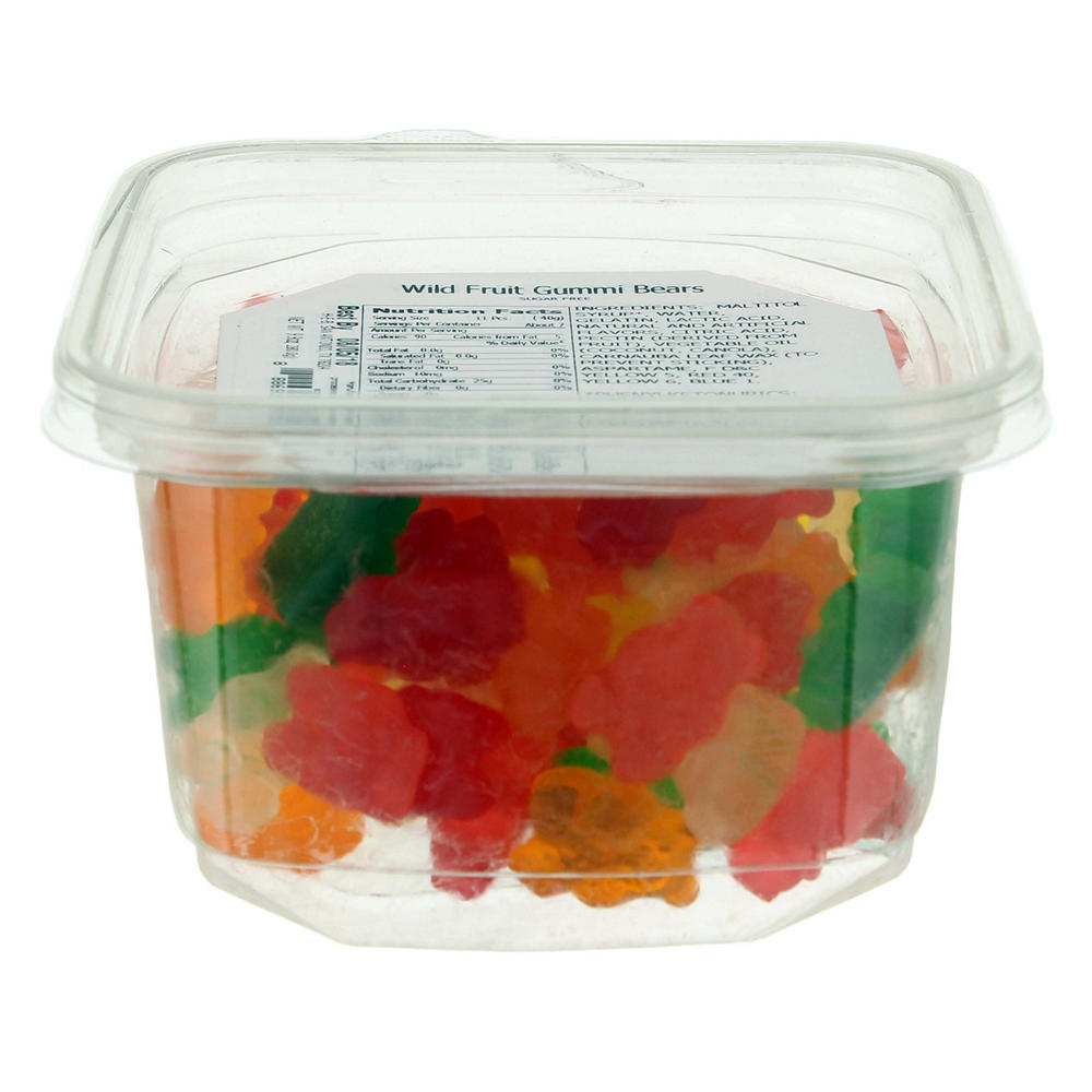 SunRidge Farms Sugar Free Gummi Bears Wild Fruit, 9.88 oz