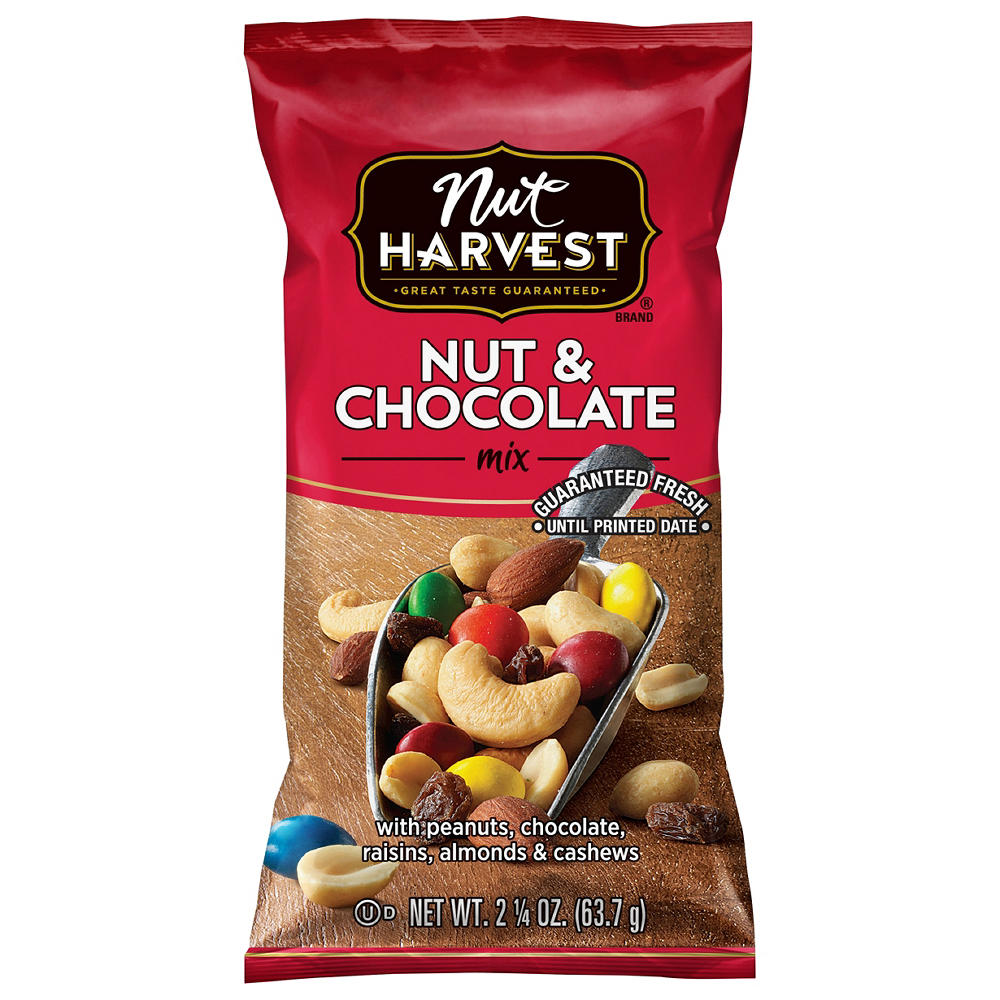 Nut Harvest Nut & Chocolate Mix, 2.25 oz