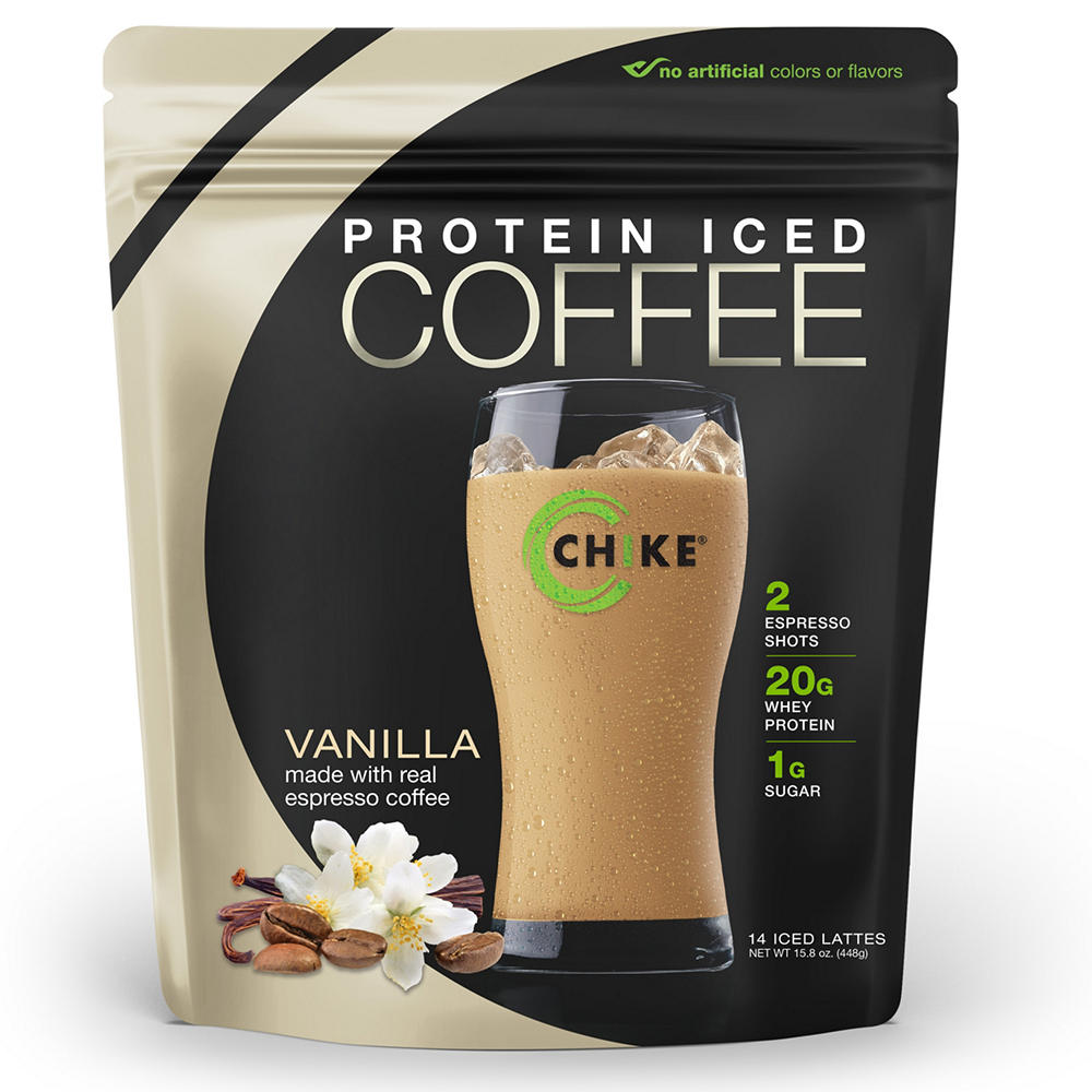 Chike 20g Whey Protein Iced Coffee - Vanilla, 15.8 oz