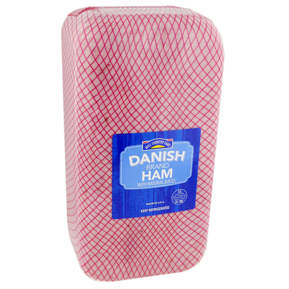 Hill Country Fare Danish Brand Ham, Custom Sliced, lb