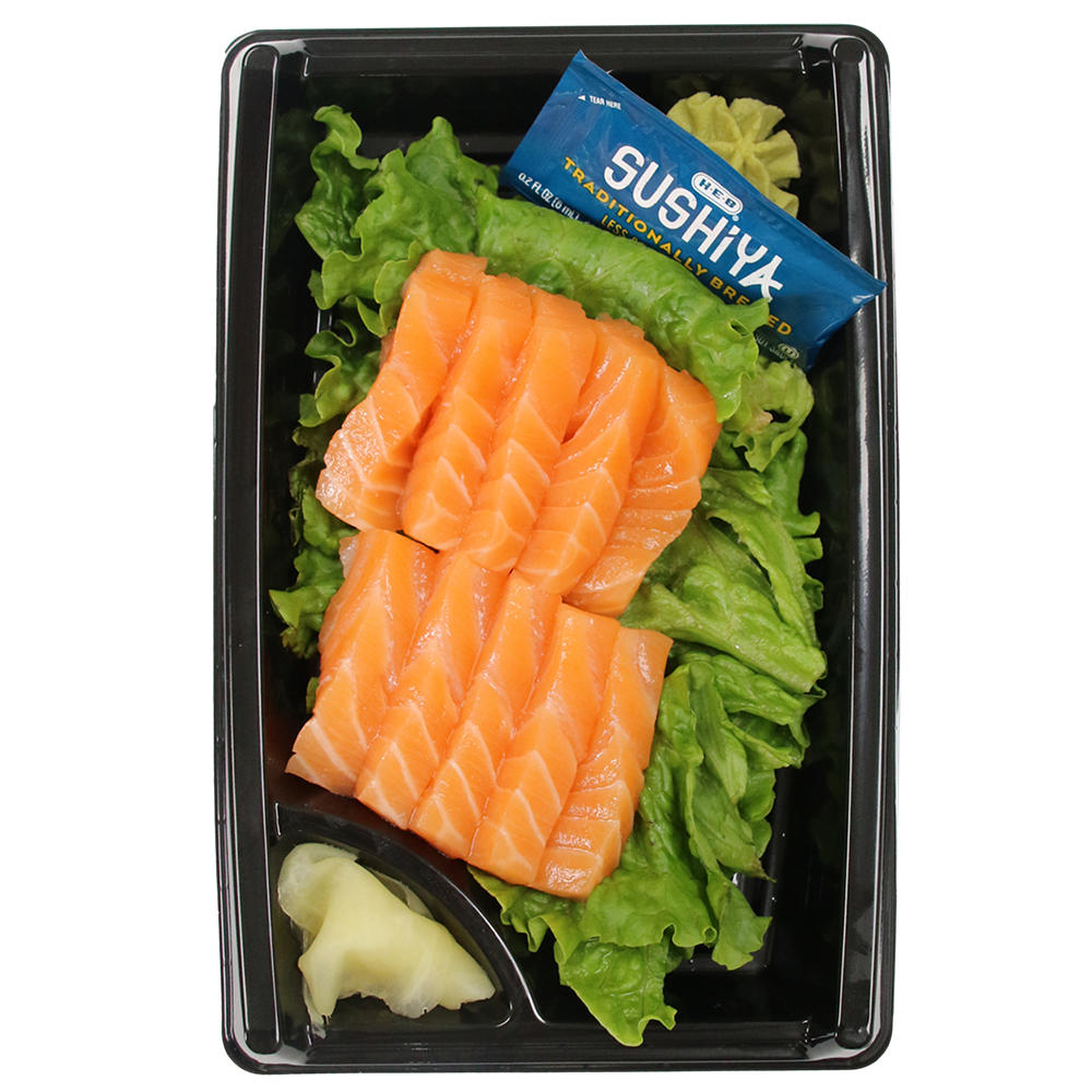 H-E-B Sushiya Salmon Sashimi, 10 pc