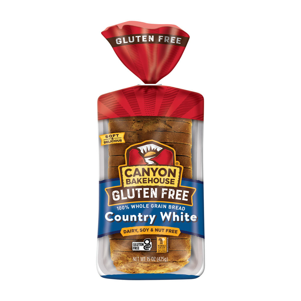 Canyon Bakehouse Gluten Free Country White Sliced Bread, 15 oz