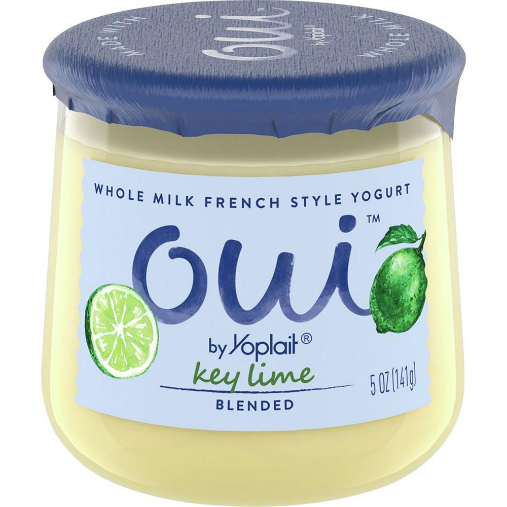 Yoplait Oui Key Lime French Style Yogurt, 5 oz
