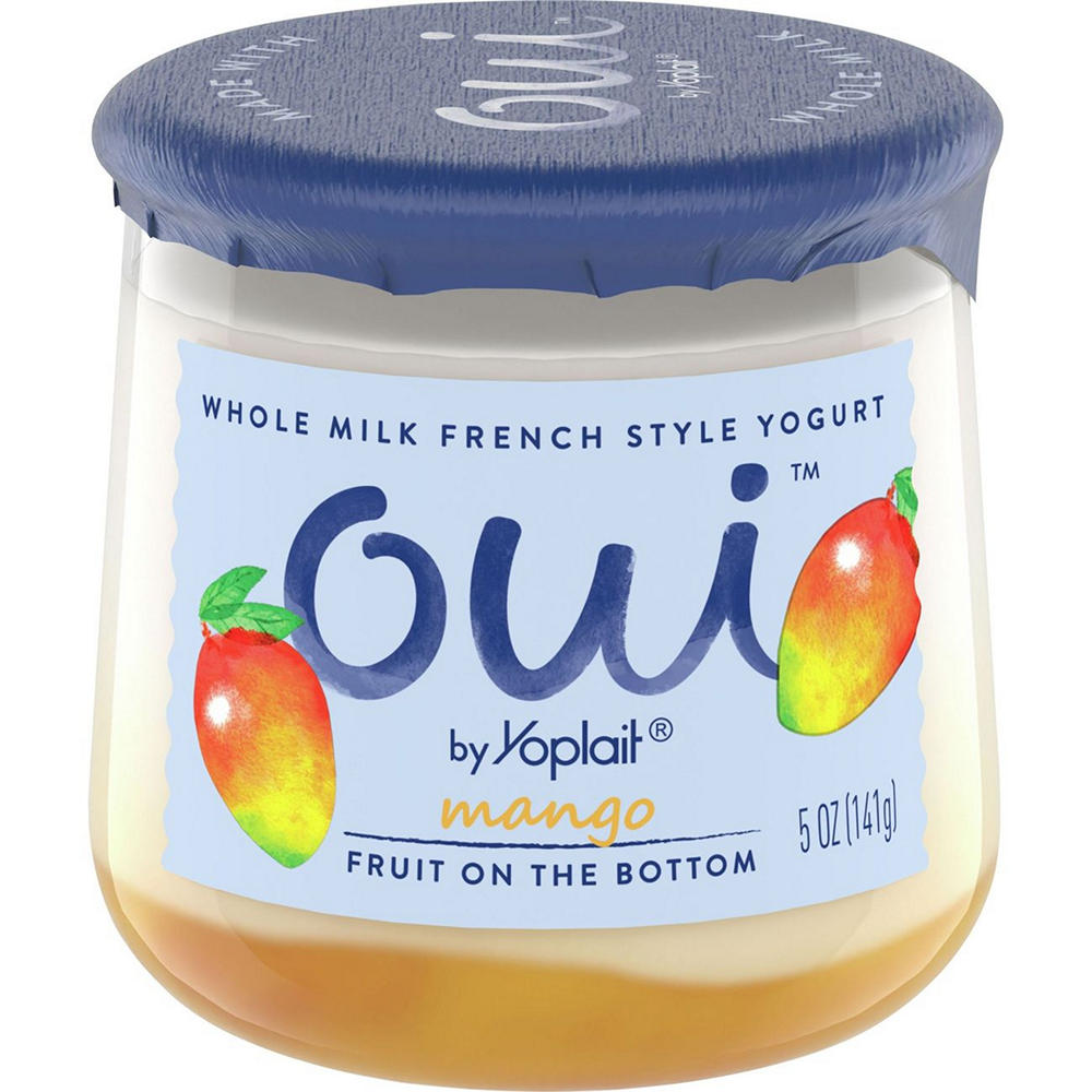 Yoplait Oui Mango French Style Yogurt, 5 oz