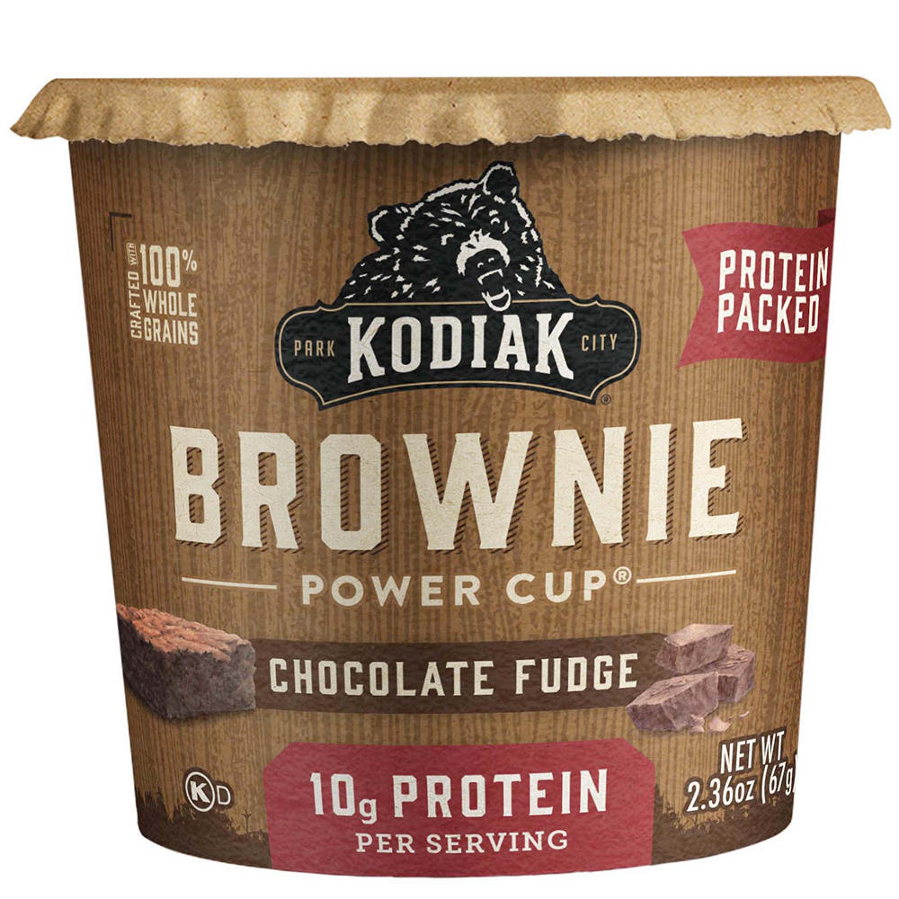 Kodiak 10g Protein Brownie Power Cup - Chocolate Fudge, 2.36 oz