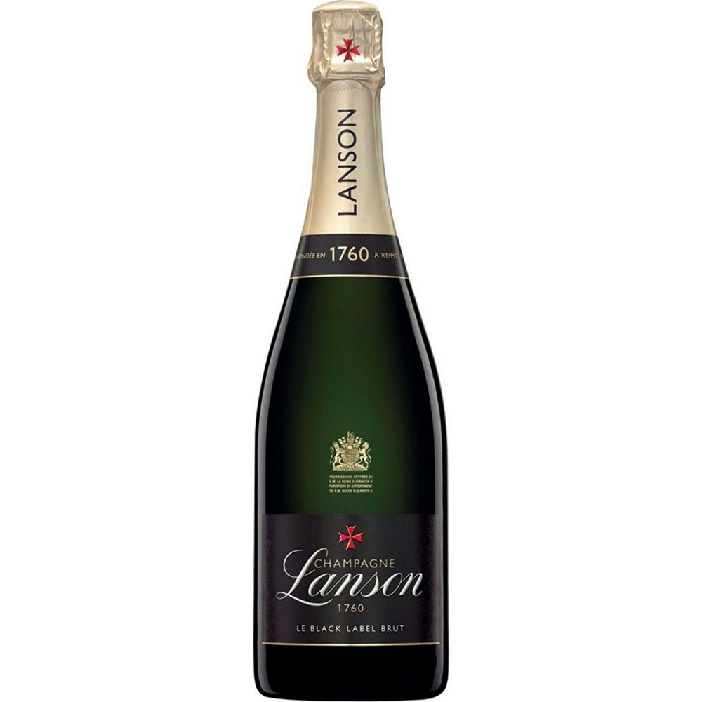 Lanson Black Label Champagne France Sparkling Wine, 750 mL