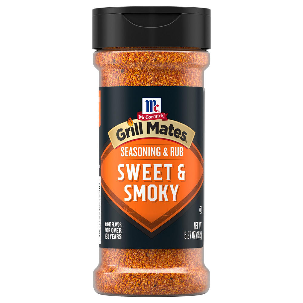 McCormick Grill Mates Sweet & Smoky Rub, 5.37 oz