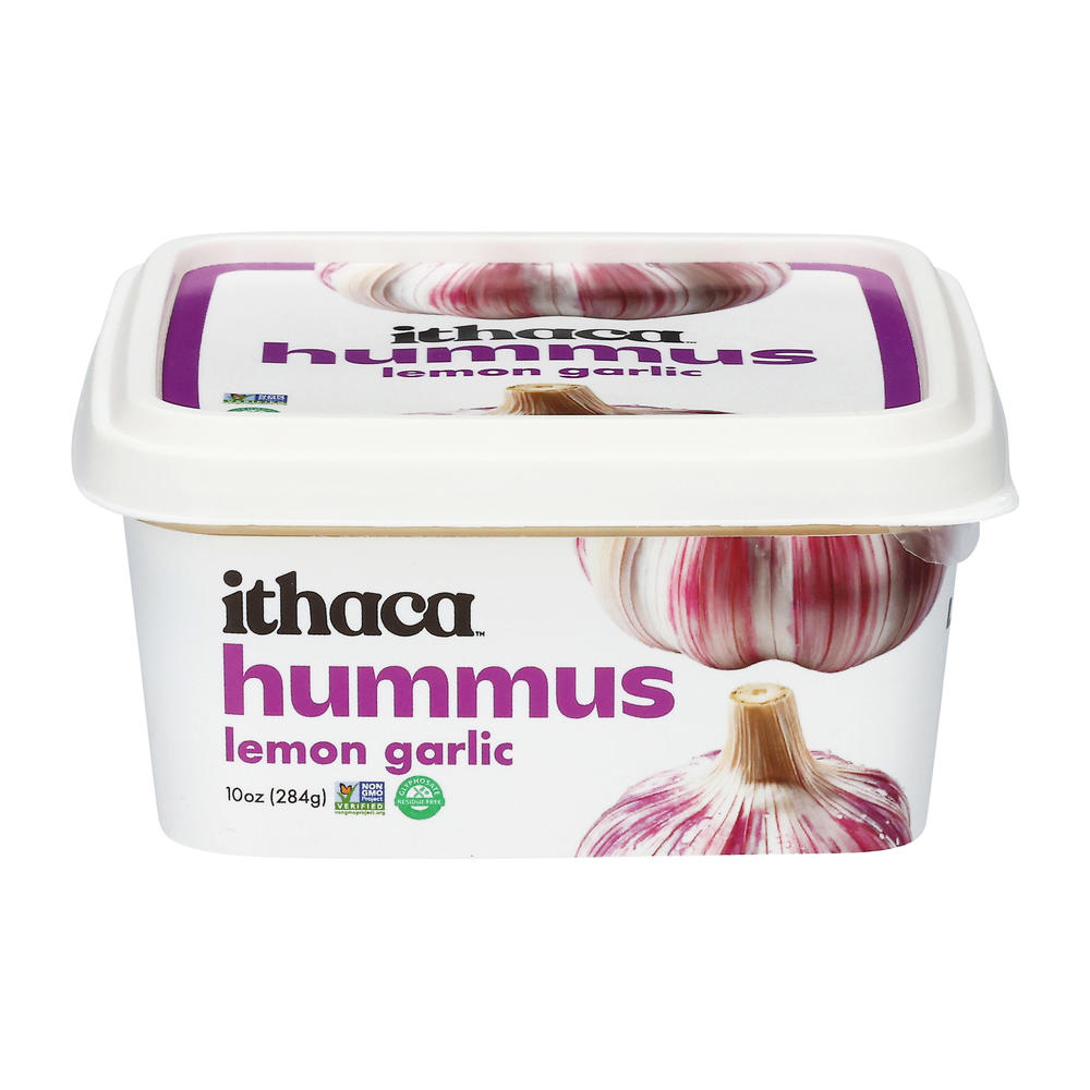 Ithaca Lemon Garlic Hummus, 10 oz