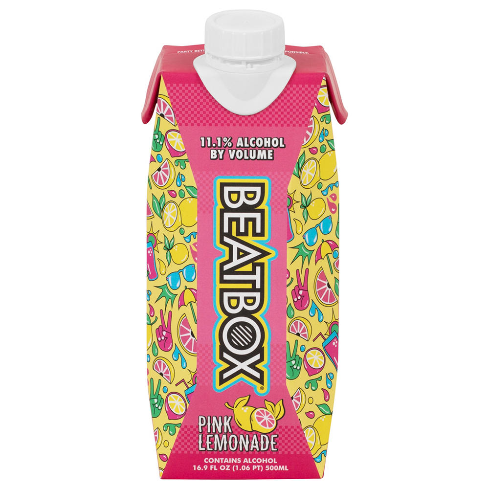 BeatBox Pink Lemonade Punch, 500 mL