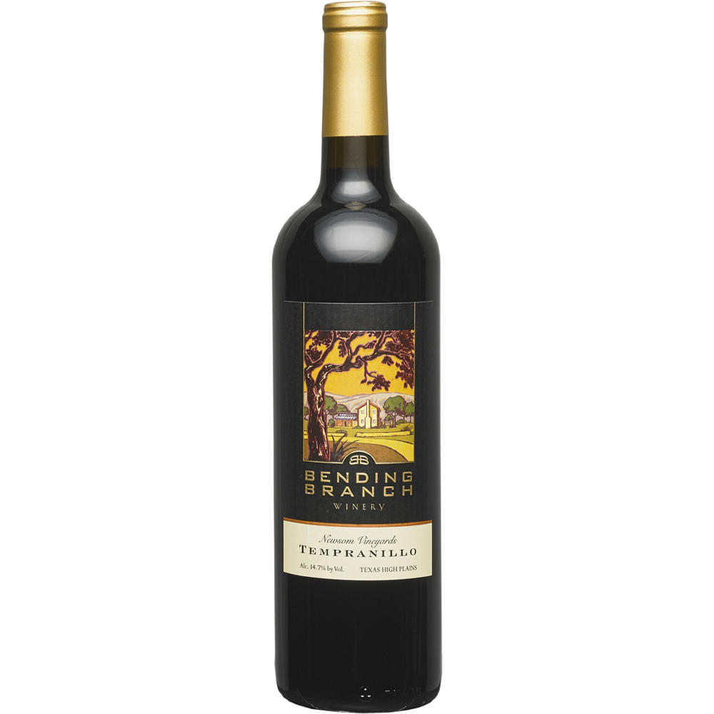 Bending Branch Newsom Vineyards Tempranillo Texas Red Wine, 750 mL