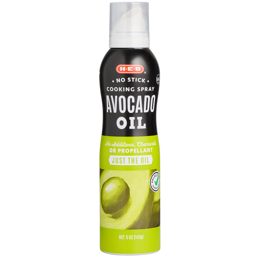 H-E-B Avocado Oil No-Stick Cooking Spray, 5 oz