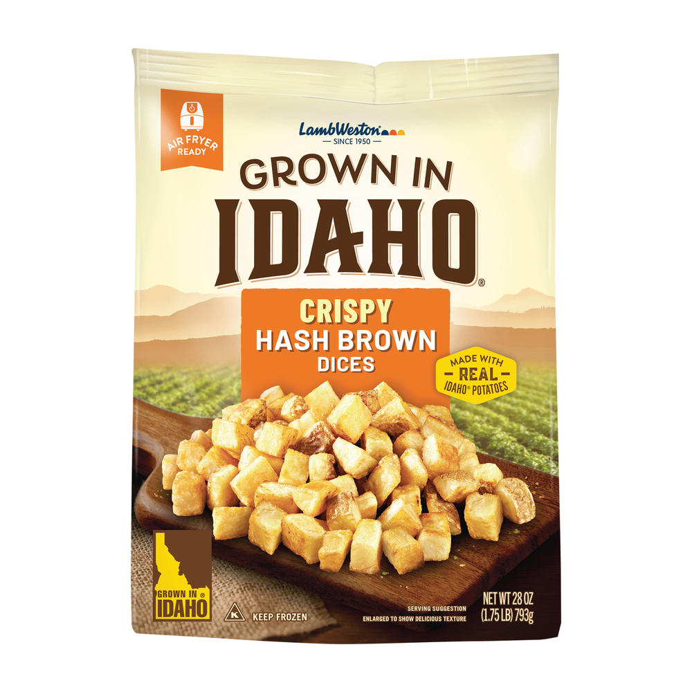 Grown In Idaho Crispy Hash Brown Dices, 28 oz