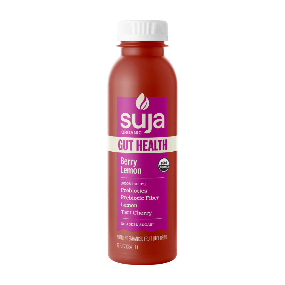Suja Organic Gut Health Juice - Berry Lemon , 12 fl oz