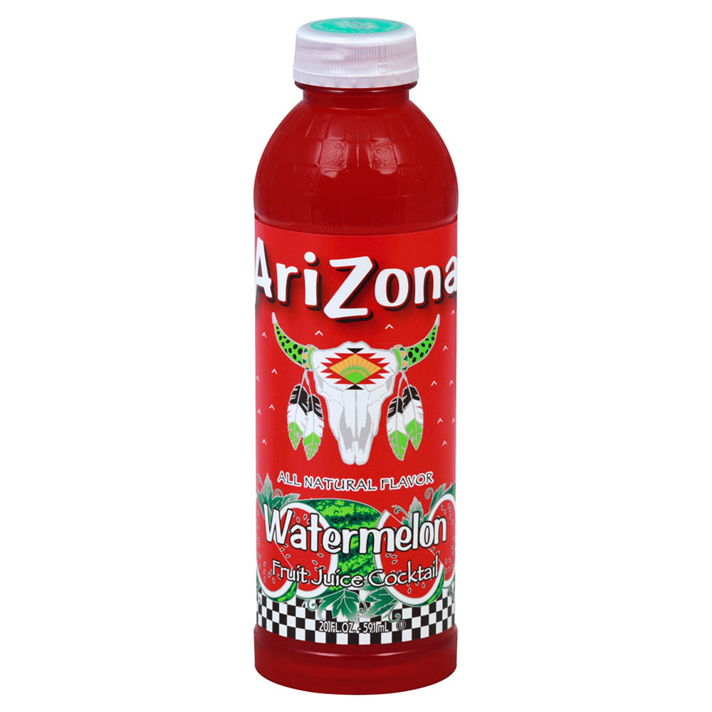AriZona Watermelon Fruit Juice Cocktail, 20 oz
