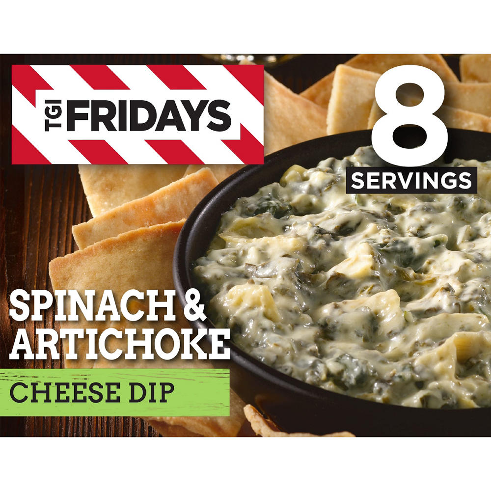 TGI Fridays Spinach & Artichoke Cheese Dip, 8 oz