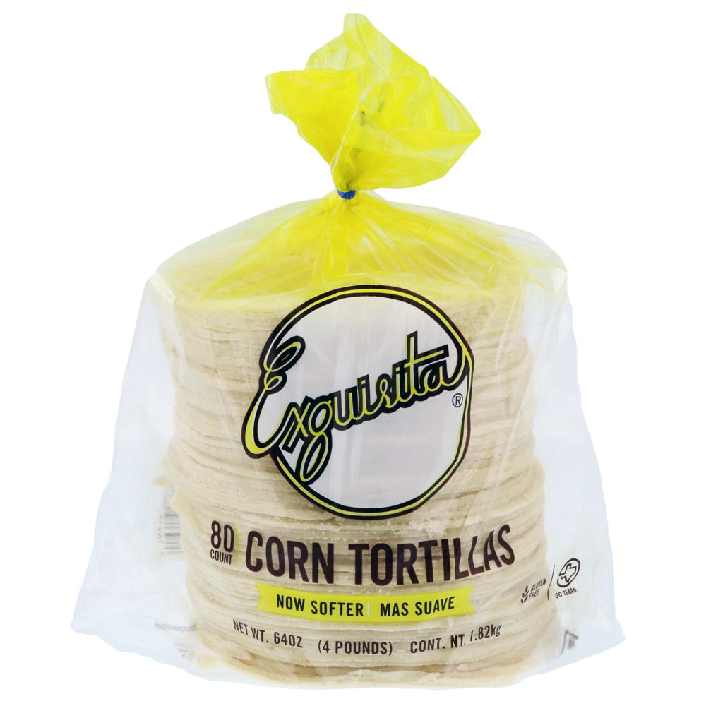 Exquisita White Corn Tortillas, 80 ct
