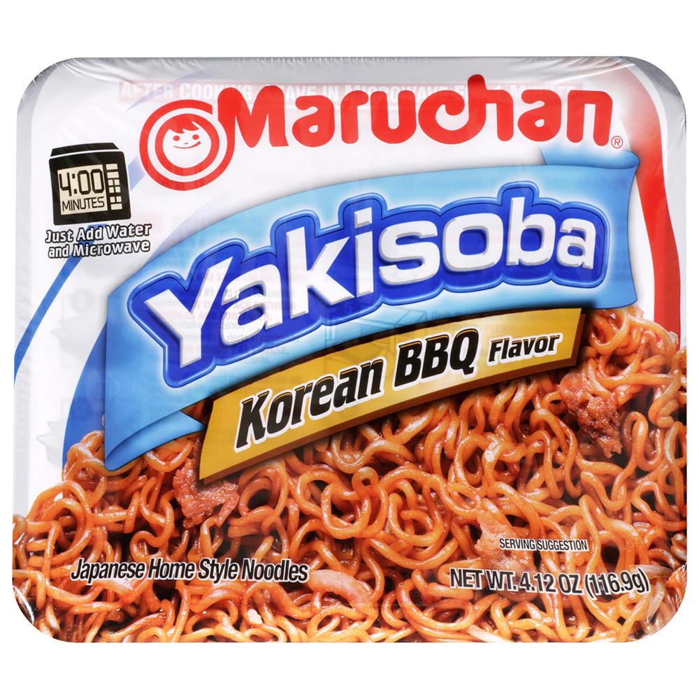 Maruchan Yakisoba Noodles - Korean BBQ Flavor, 4.12 oz