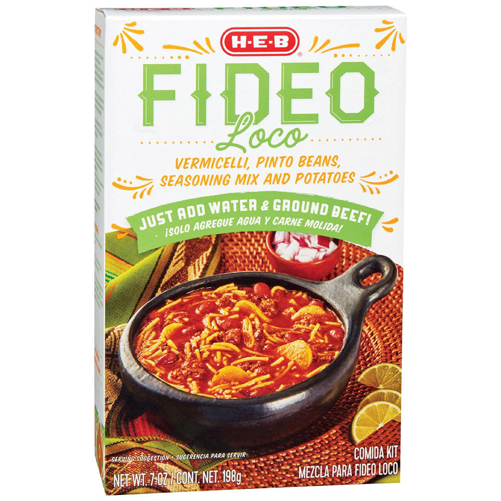 H-E-B Fideo Loco Comida Kit, 7 oz