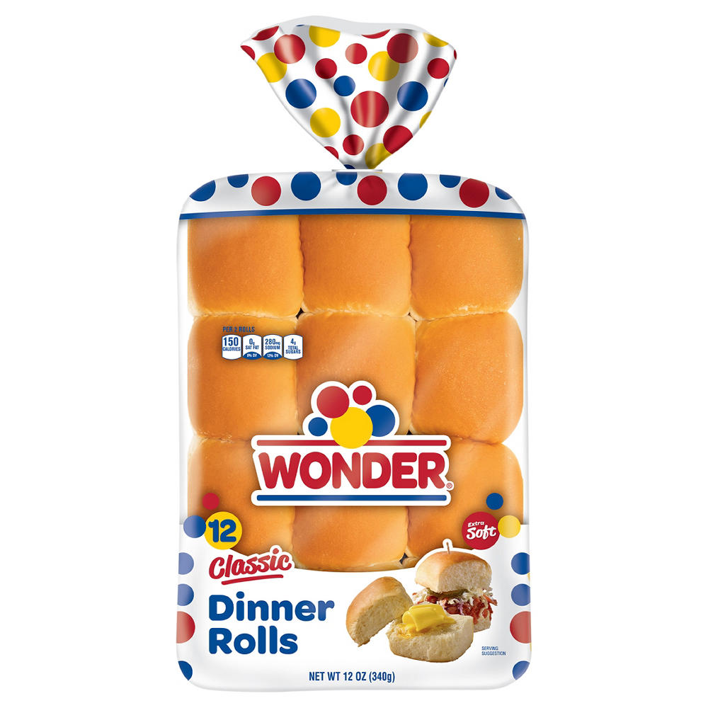 Wonder Dinner Rolls, 12 ct