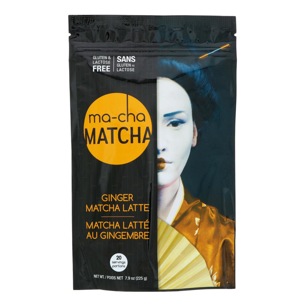 Ma-Cha Ginger Matcha Latte, 7.9 oz