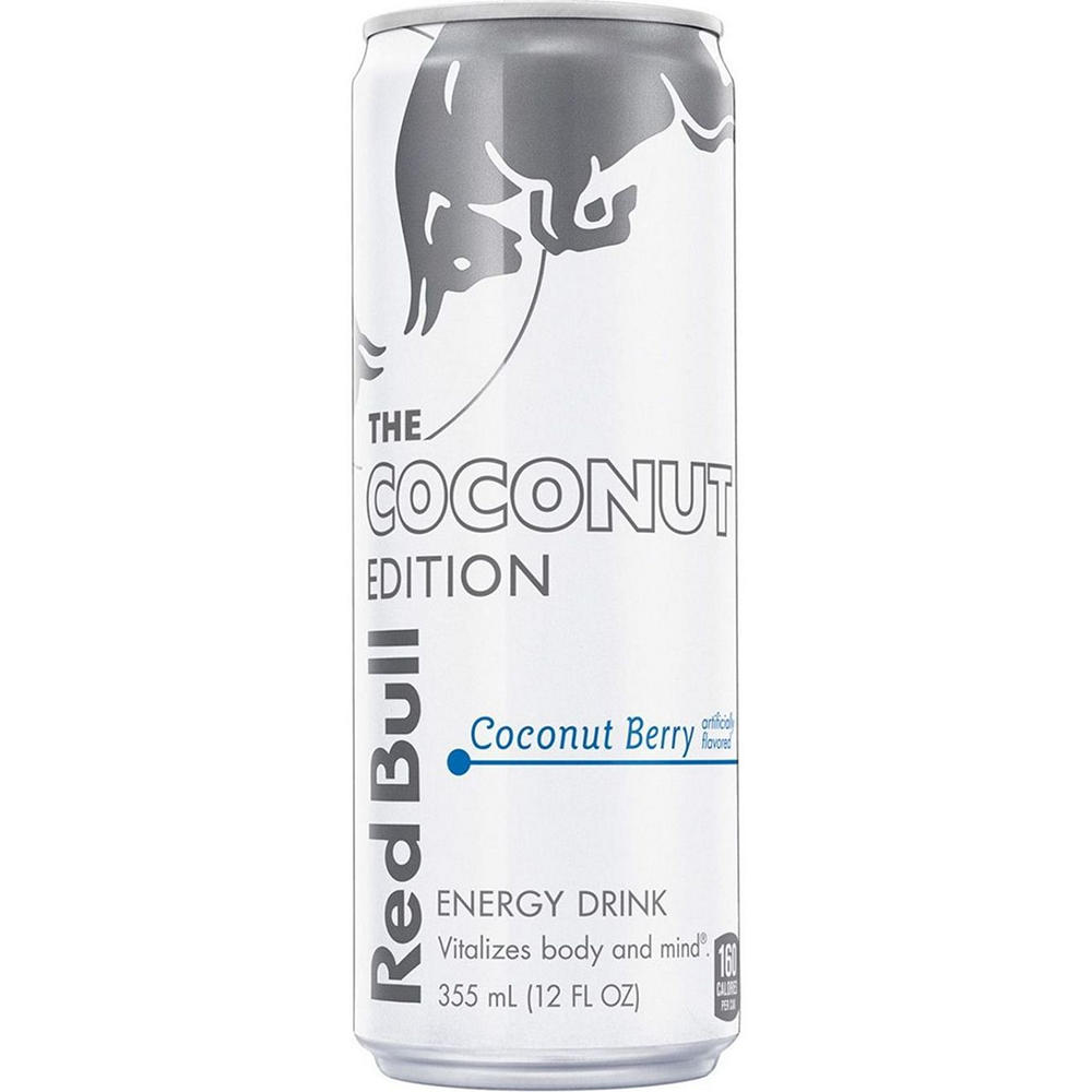 Red Bull Coconut Edition Coconut Berry Energy Drink, 12 oz