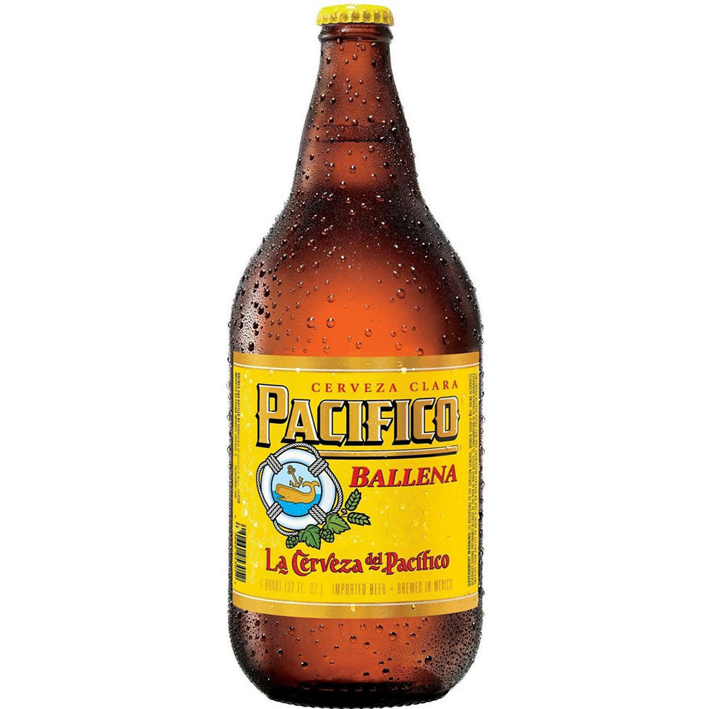 Pacifico Mexican Lager Import Beer, 32 oz