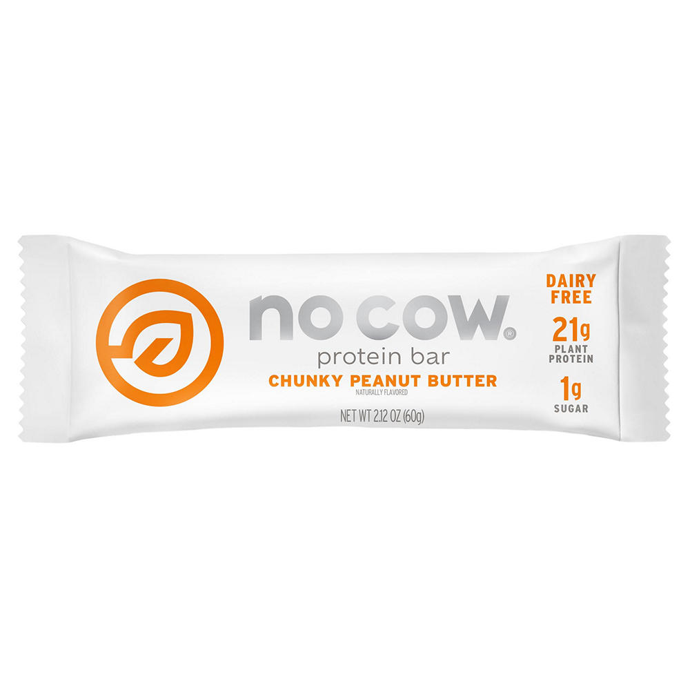 No Cow Dairy Free 21g Protein Bar - Chunky Peanut Butter, 2.12 oz