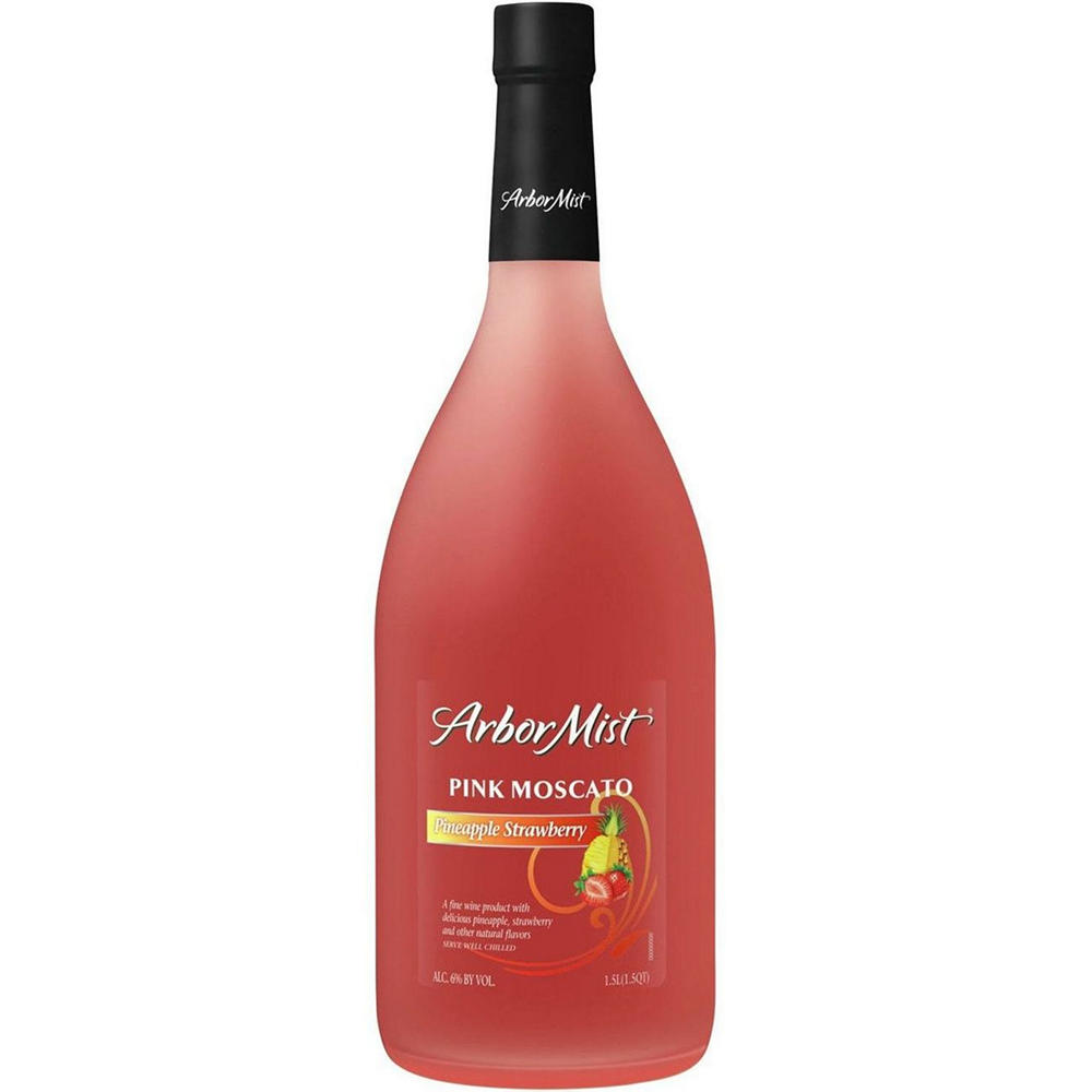 Arbor Mist Arbor Mist Pineapple Strawberry Pink Moscato, 1.5L