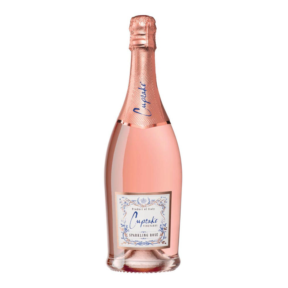 Cupcake Vineyards Sparkling Rose Italy Wine, 750 mL