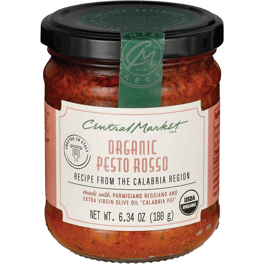 Central Market Organic Calabria Pesto Rosso, 6.34 oz