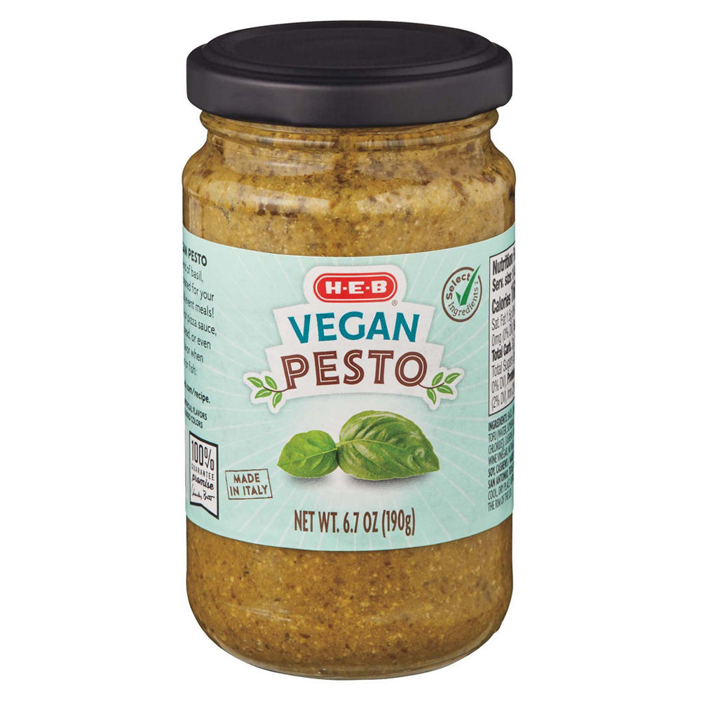 H-E-B Vegan Pesto, 6.7 oz