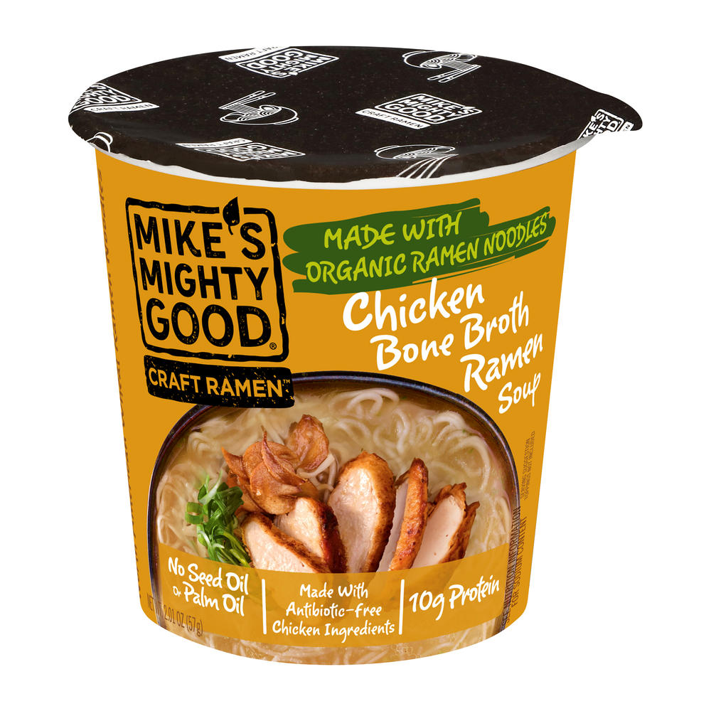 Mike's Mighty Good Chicken Bone Broth Ramen Soup, 2.01 oz