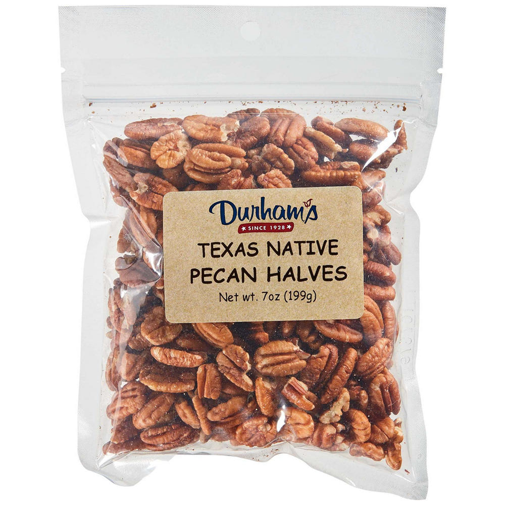 Durham-Ellis Pecan Texas Native Pecan Halves, 7 oz